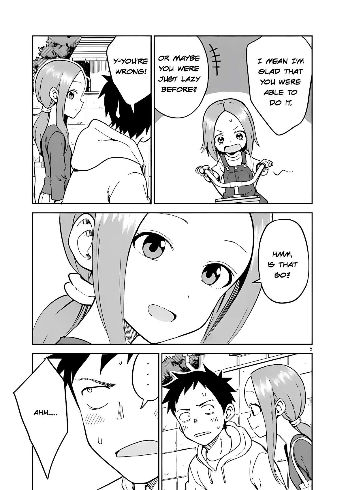 Karakai Jouzu no (Moto) Takagi-san Chapter 223 page 5 - Chapter 223: Ch. 223