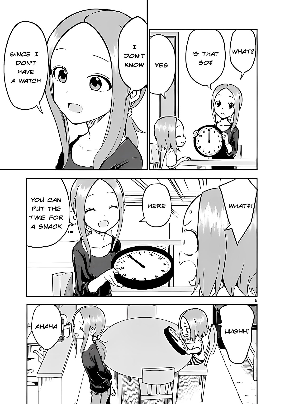 Karakai Jouzu no (Moto) Takagi-san Chapter 224 page 5 - Chapter 224: Ch. 224