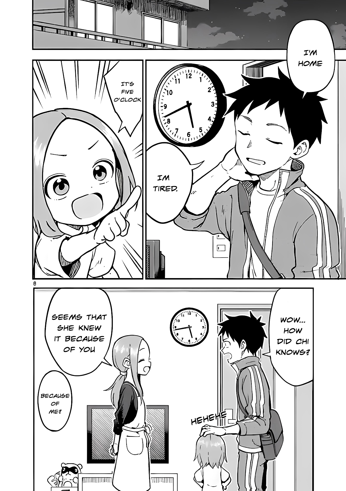 Karakai Jouzu no (Moto) Takagi-san Chapter 224 page 8 - Chapter 224: Ch. 224