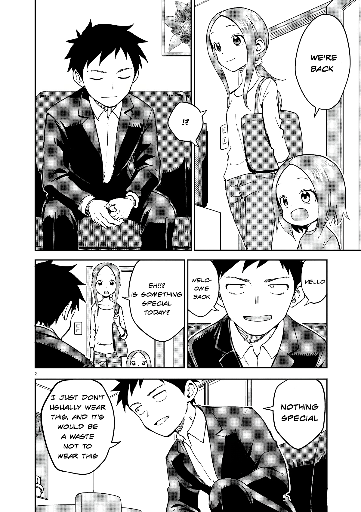 Karakai Jouzu no (Moto) Takagi-san Chapter 225 page 2 - Chapter 225: Ch. 225