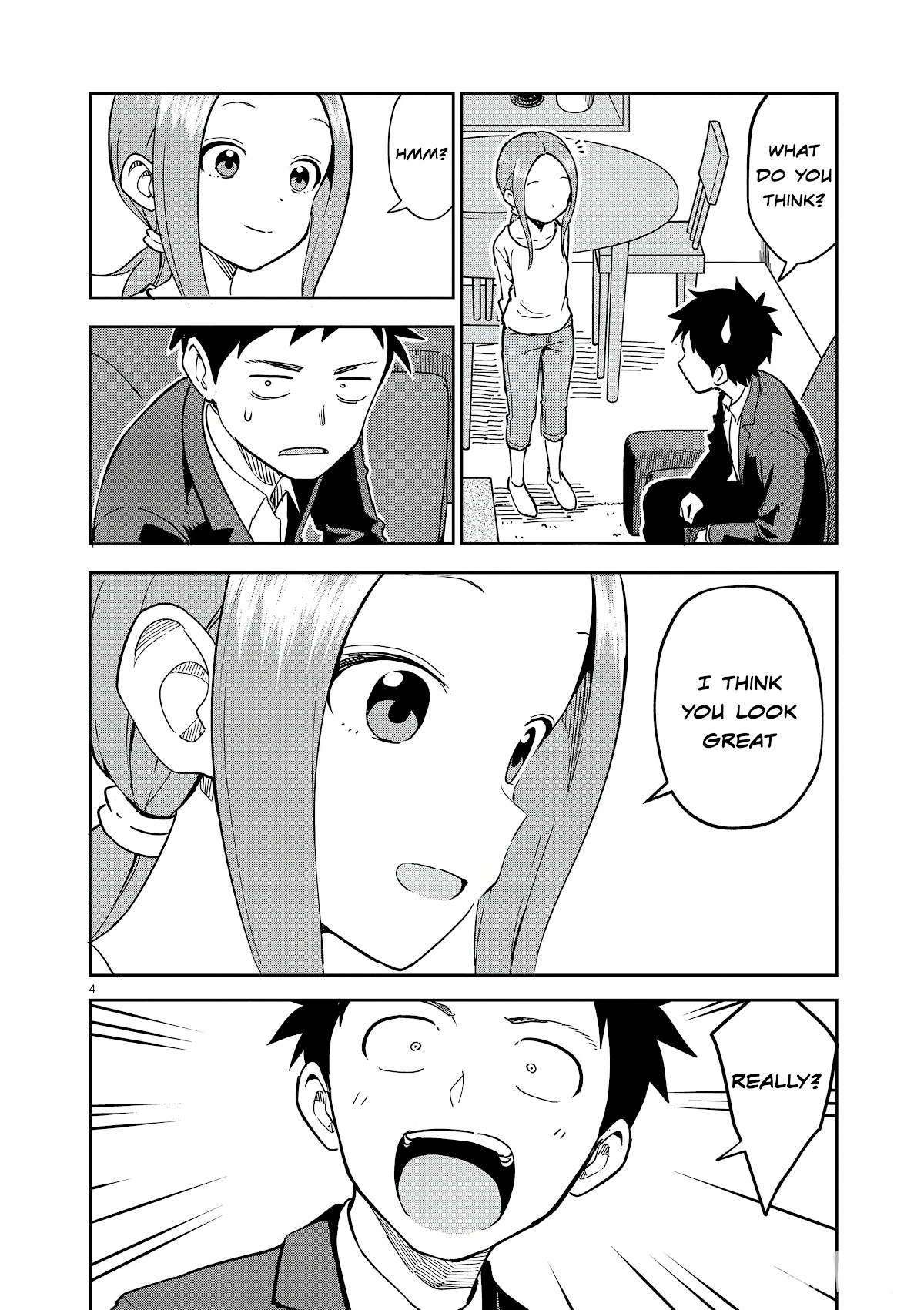 Karakai Jouzu no (Moto) Takagi-san Chapter 225 page 4 - Chapter 225: Ch. 225