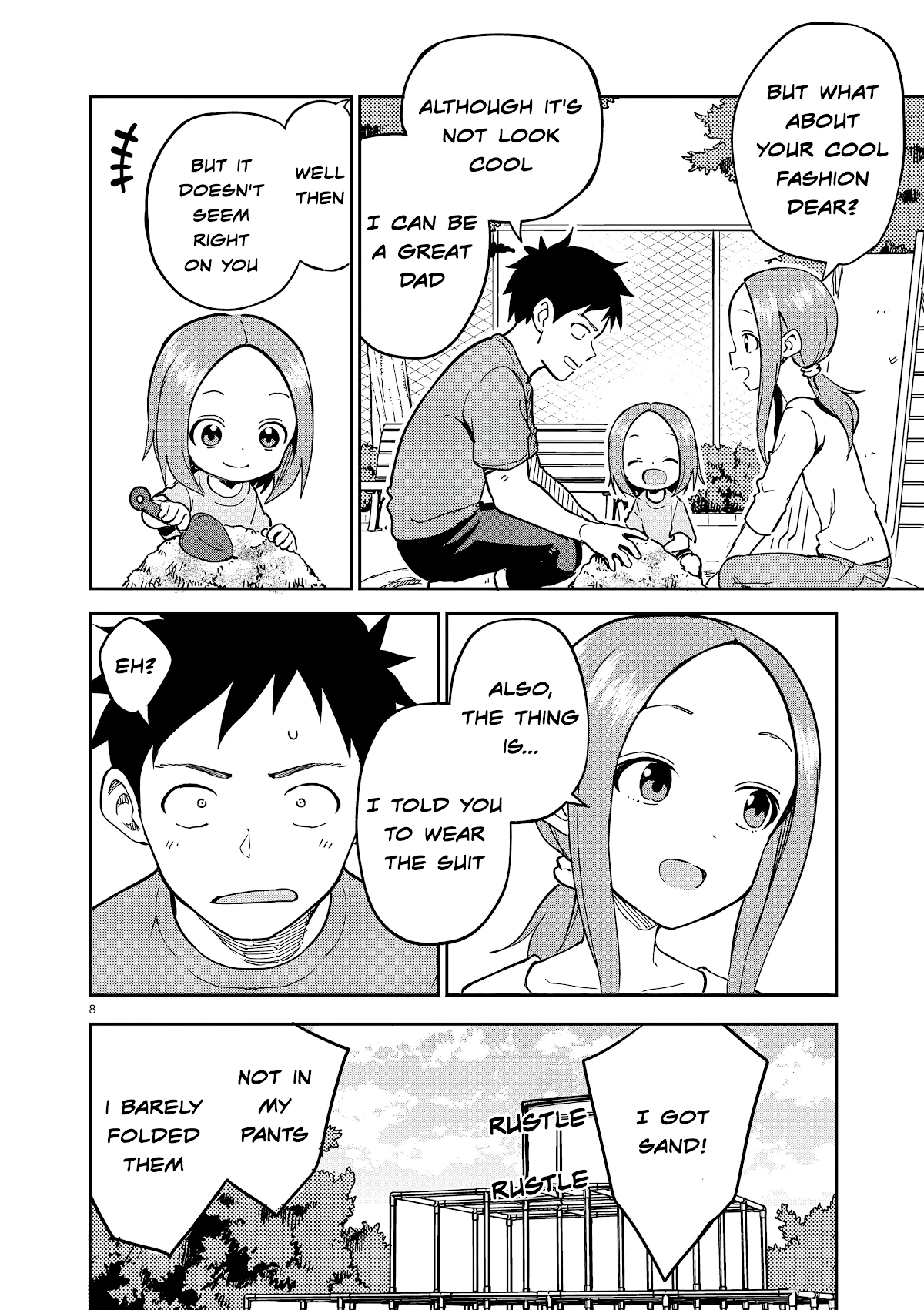 Karakai Jouzu no (Moto) Takagi-san Chapter 225 page 8 - Chapter 225: Ch. 225