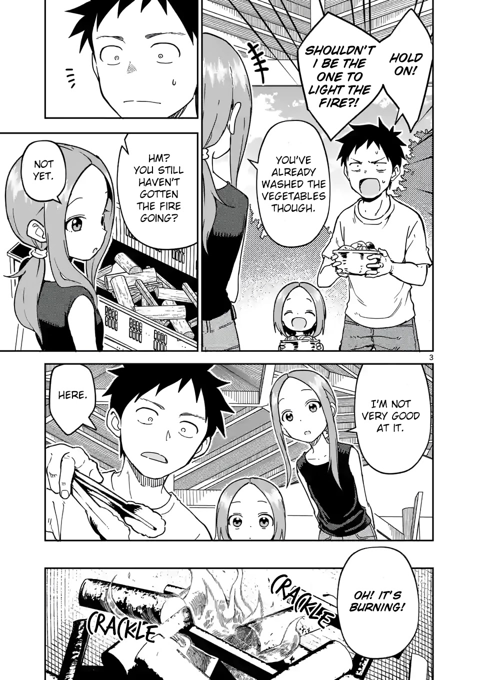 Karakai Jouzu no (Moto) Takagi-san Chapter 228 page 3 - Chapter 228