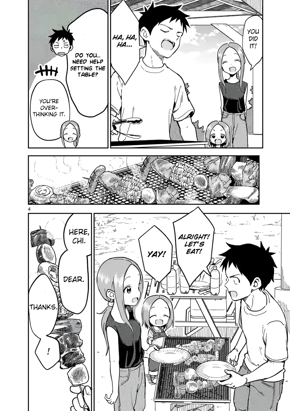 Karakai Jouzu no (Moto) Takagi-san Chapter 228 page 4 - Chapter 228