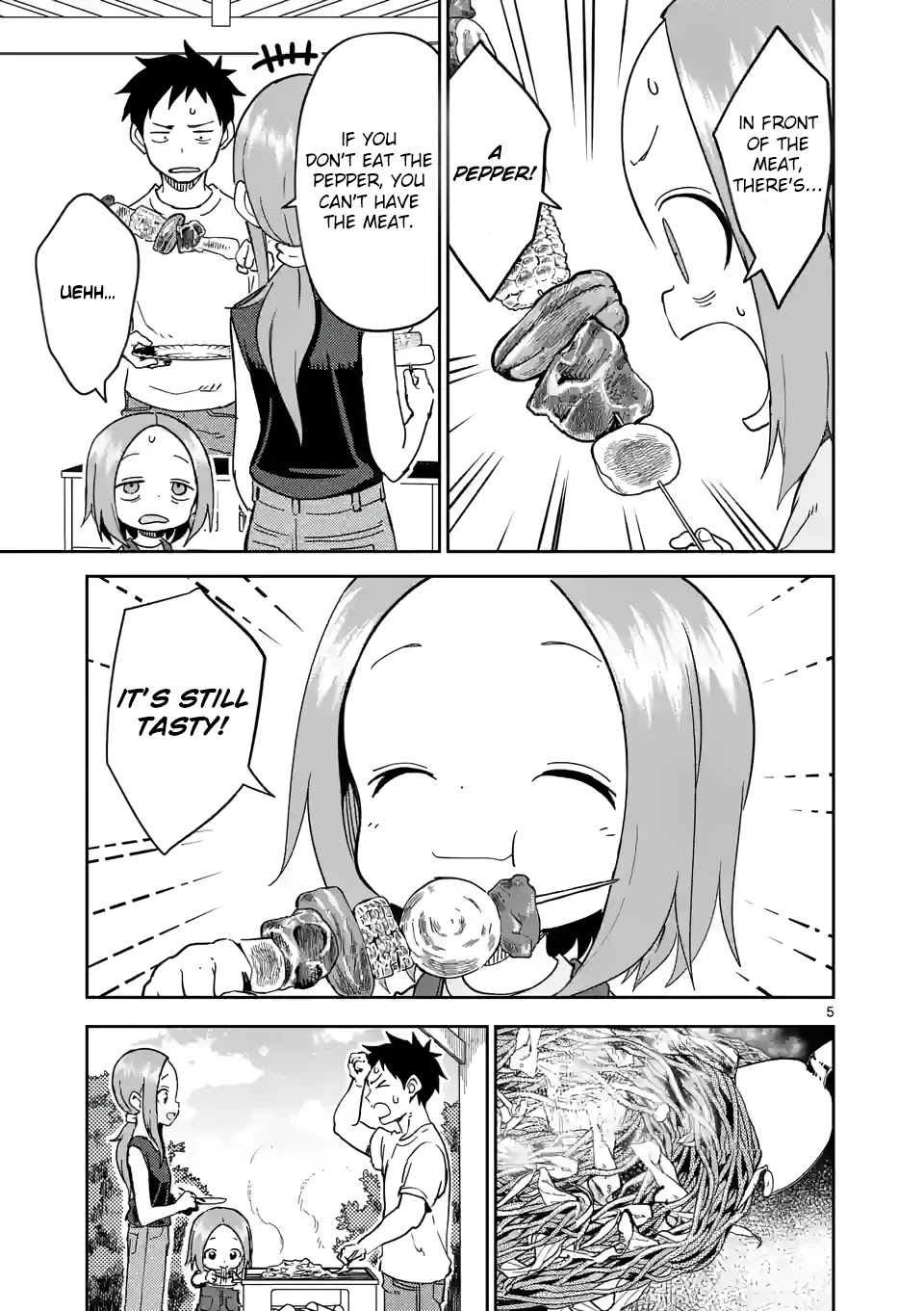 Karakai Jouzu no (Moto) Takagi-san Chapter 228 page 5 - Chapter 228