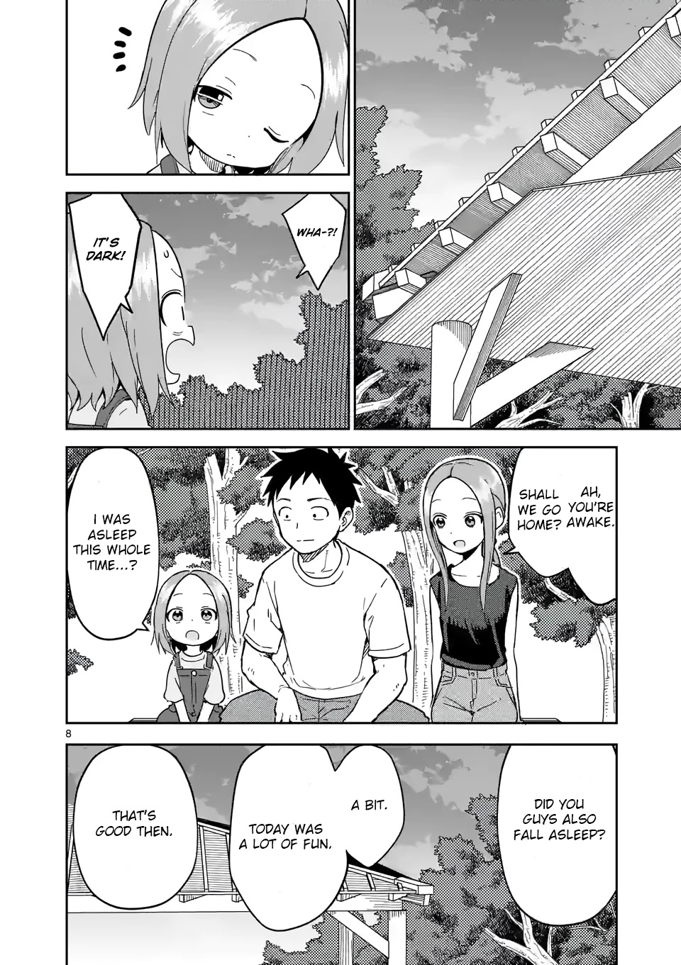 Karakai Jouzu no (Moto) Takagi-san Chapter 228 page 8 - Chapter 228