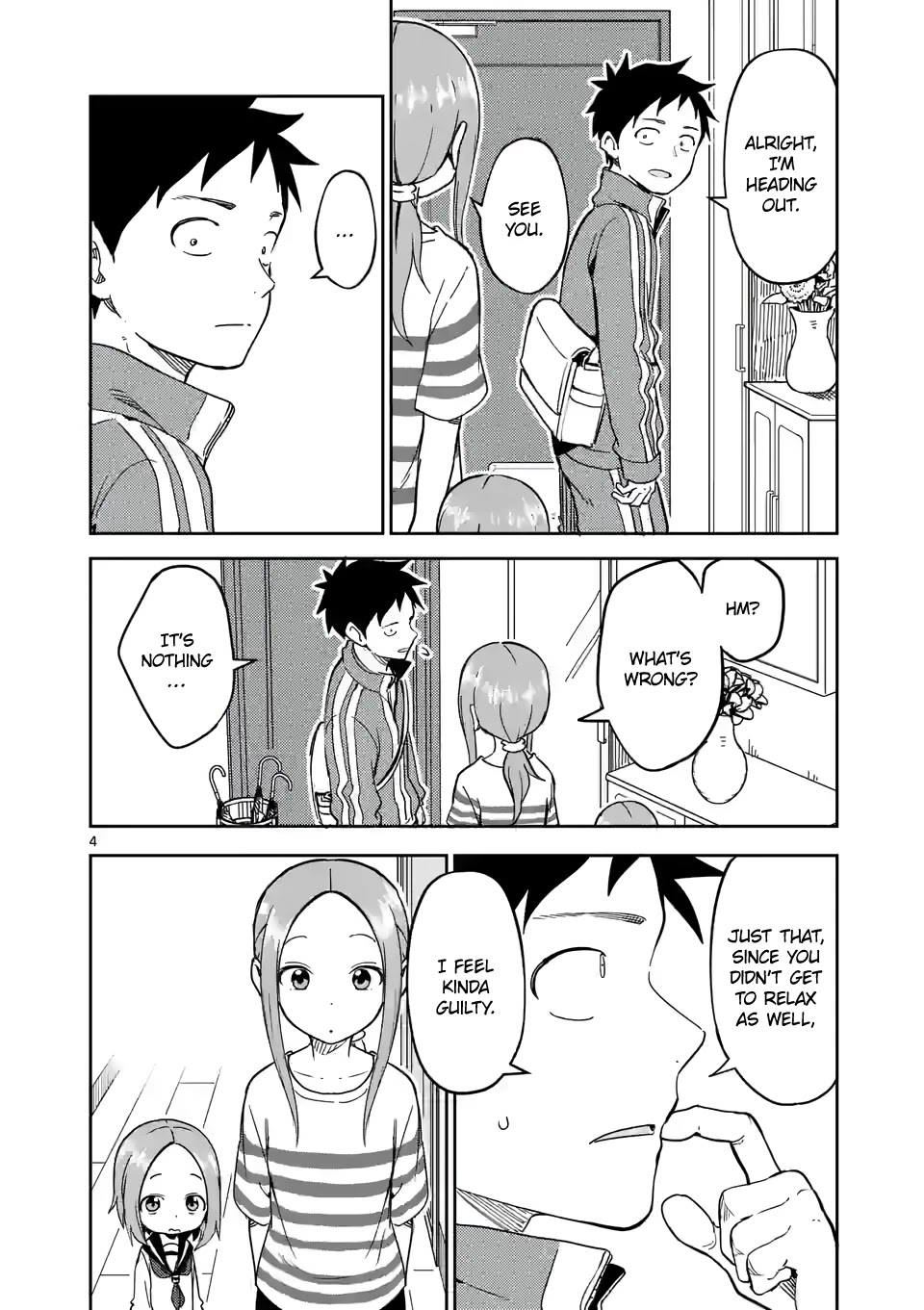 Karakai Jouzu no (Moto) Takagi-san Chapter 229 page 4 - Chapter 229