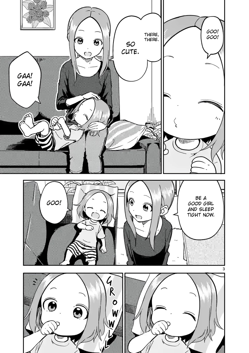 Karakai Jouzu no (Moto) Takagi-san Chapter 230 page 3 - Chapter 230