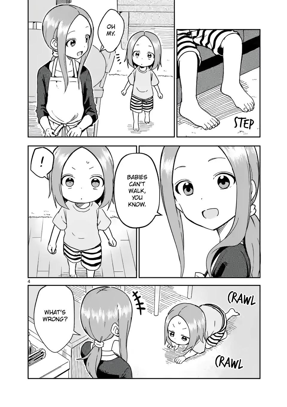 Karakai Jouzu no (Moto) Takagi-san Chapter 230 page 4 - Chapter 230