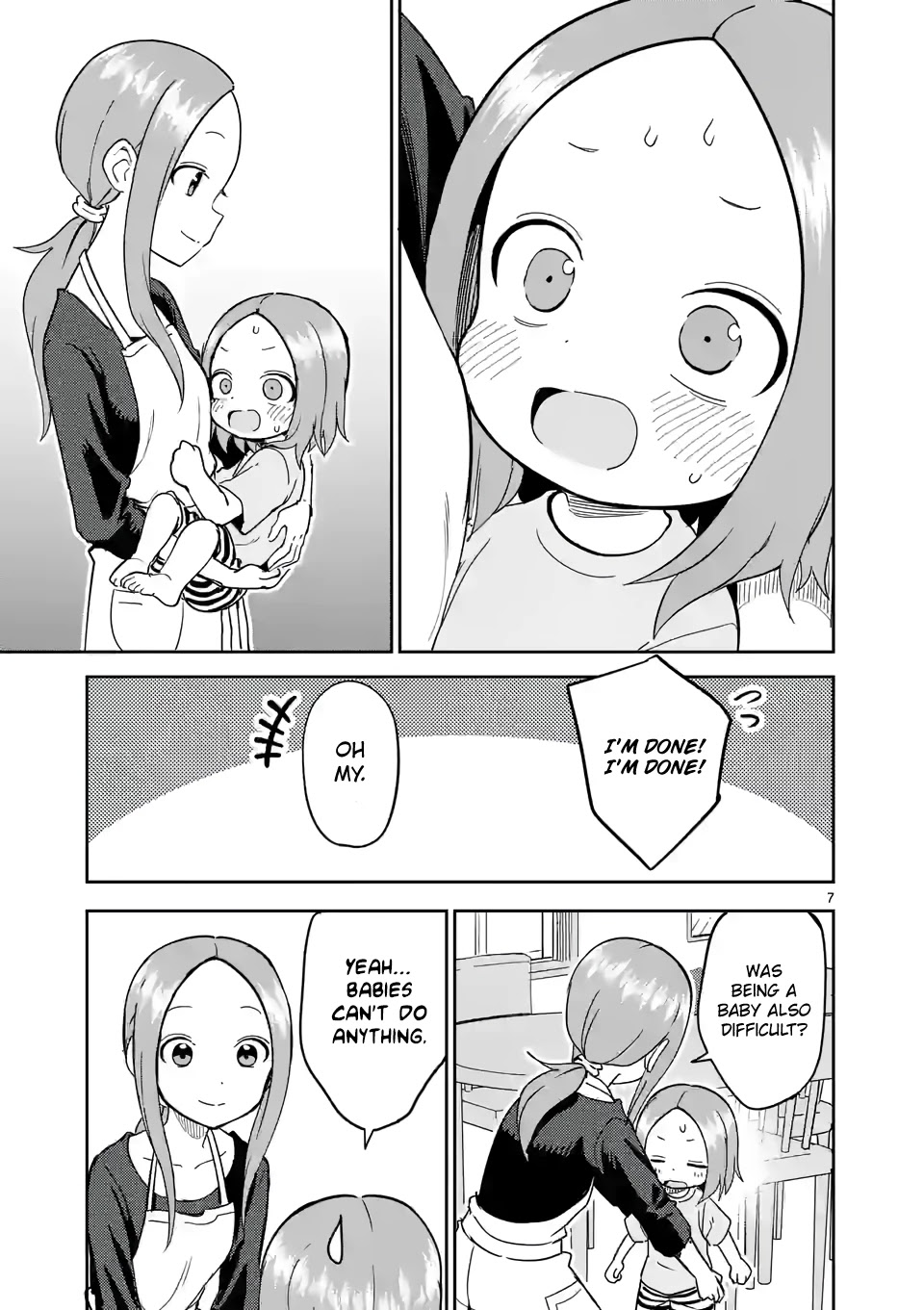 Karakai Jouzu no (Moto) Takagi-san Chapter 230 page 7 - Chapter 230