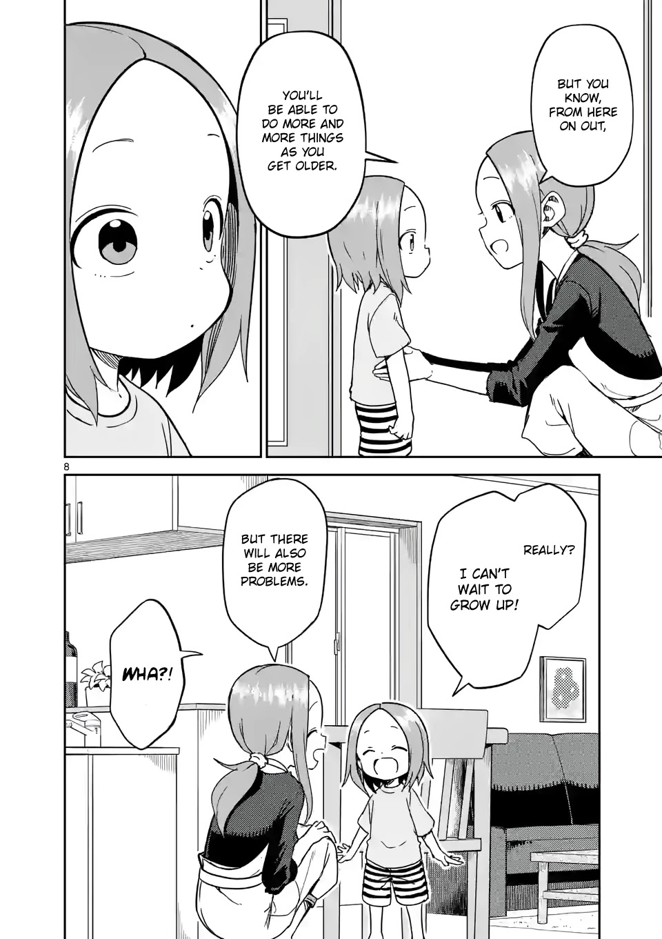 Karakai Jouzu no (Moto) Takagi-san Chapter 230 page 8 - Chapter 230