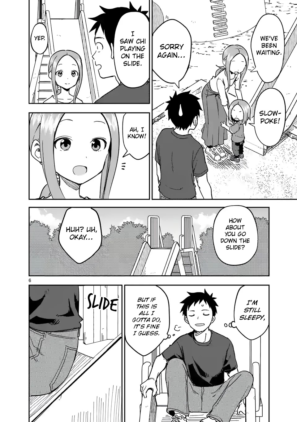 Karakai Jouzu no (Moto) Takagi-san Chapter 231 page 6 - Chapter 231