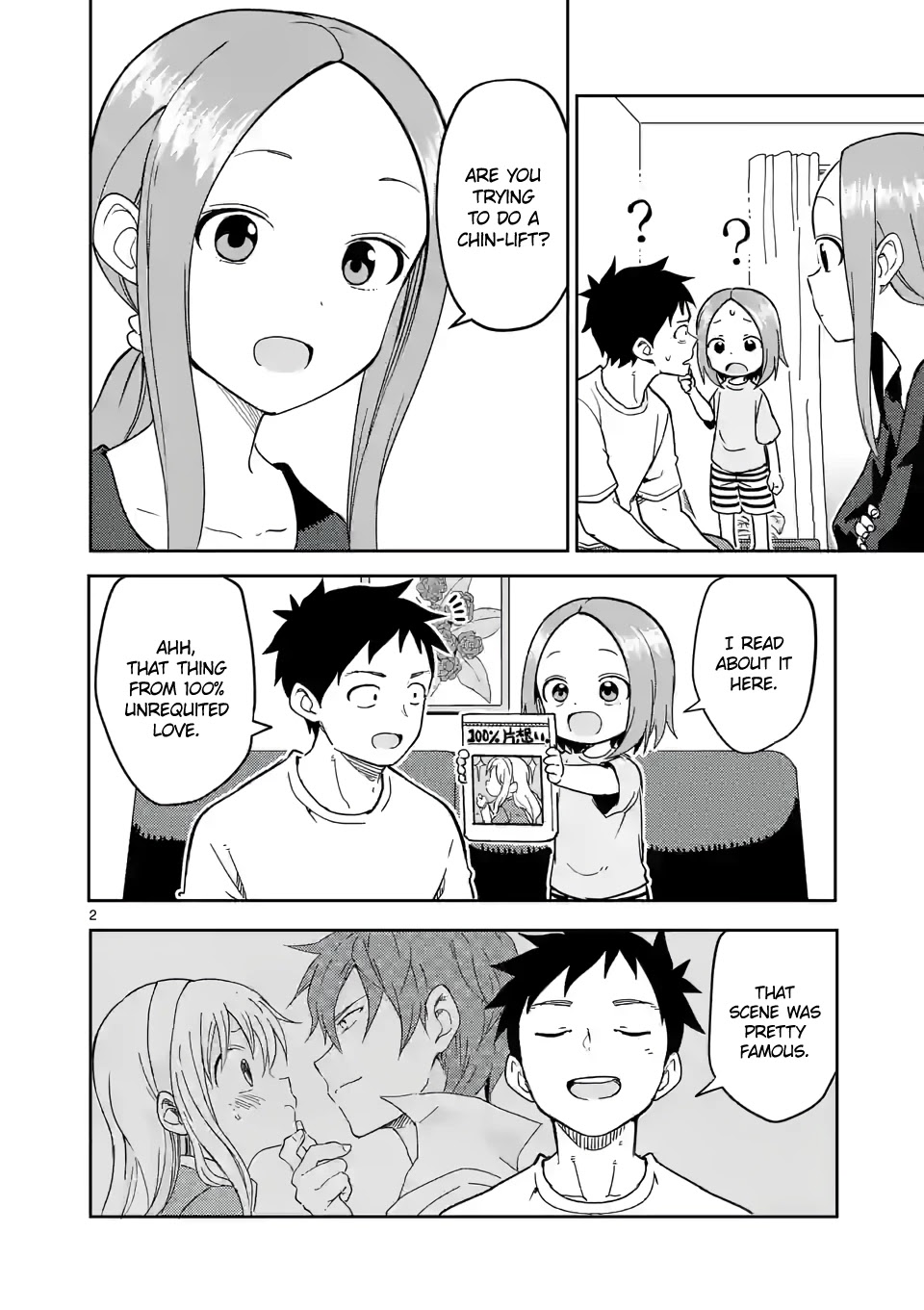 Karakai Jouzu no (Moto) Takagi-san Chapter 232 page 2 - Chapter 232