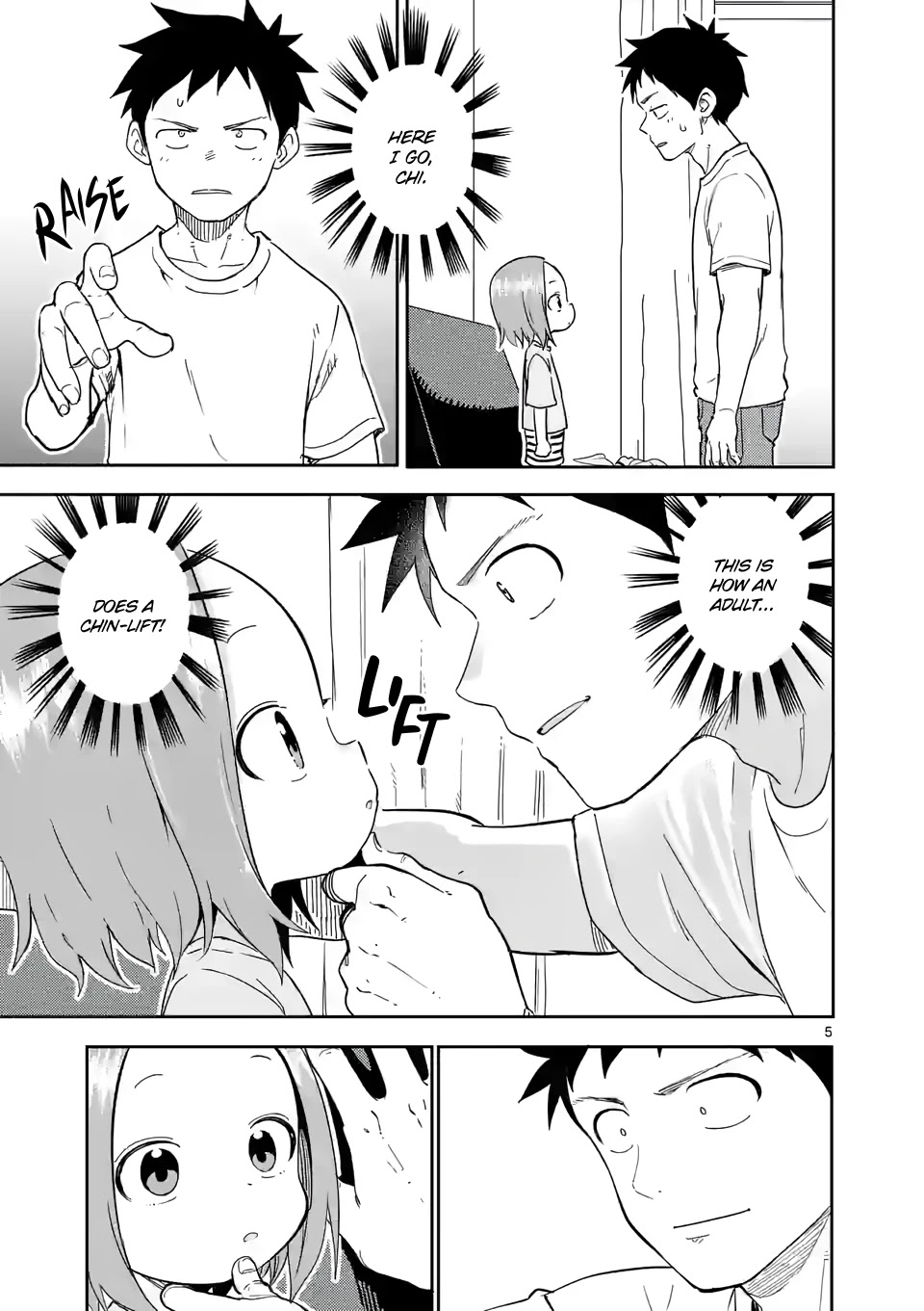 Karakai Jouzu no (Moto) Takagi-san Chapter 232 page 5 - Chapter 232