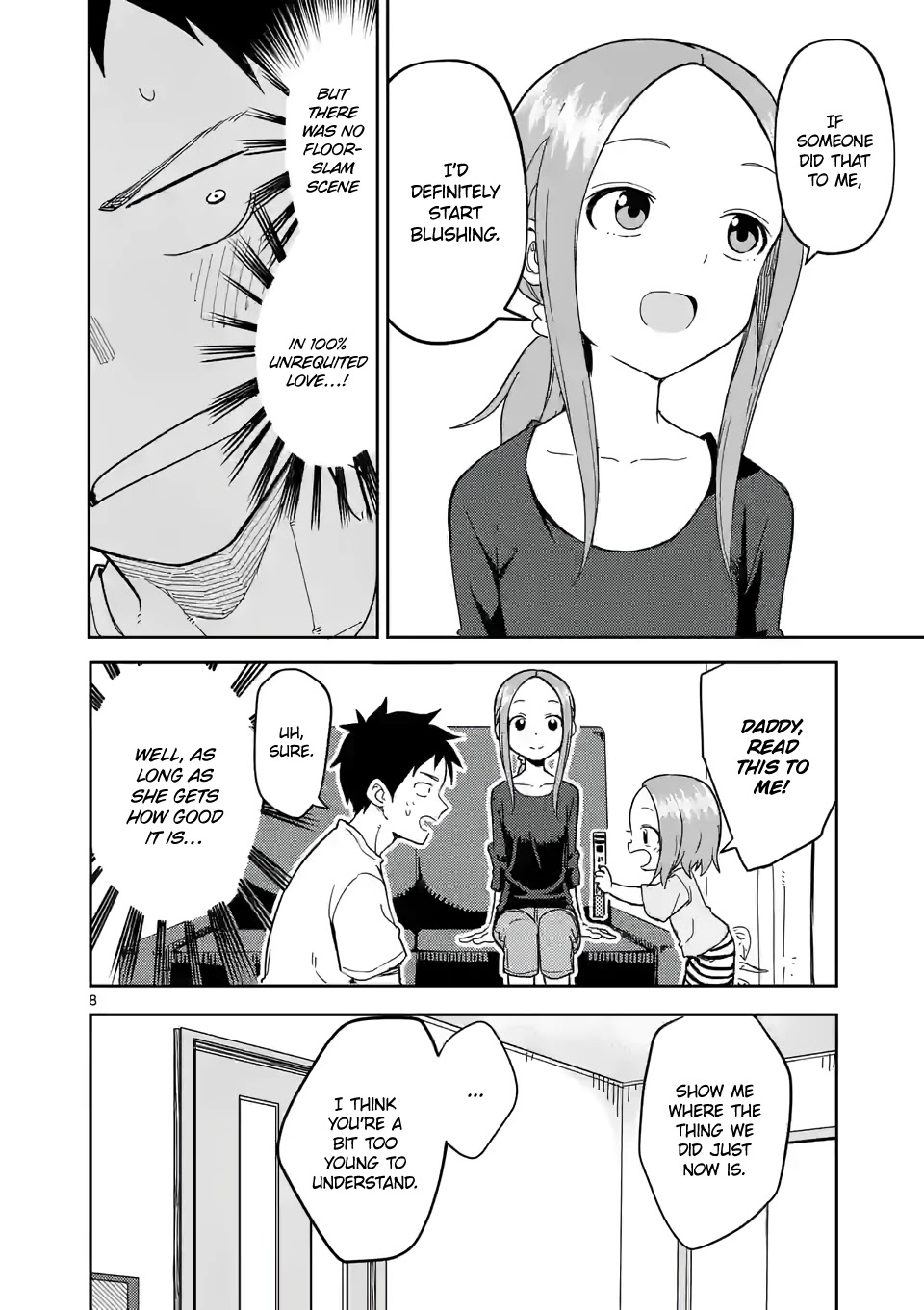 Karakai Jouzu no (Moto) Takagi-san Chapter 232 page 8 - Chapter 232