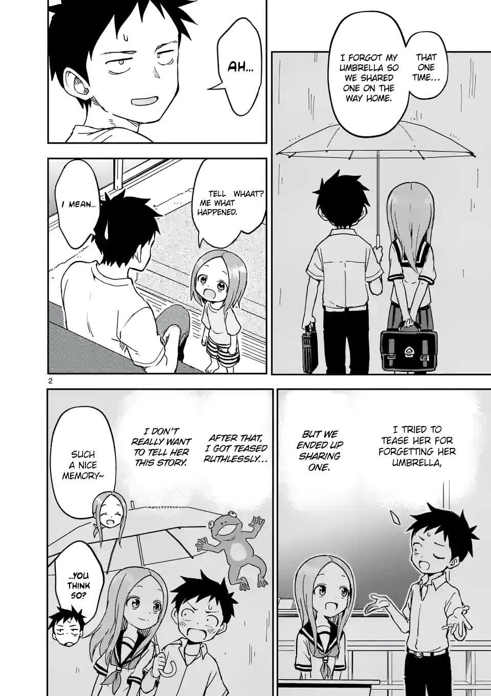 Karakai Jouzu no (Moto) Takagi-san Chapter 233 page 2 - Chapter 233