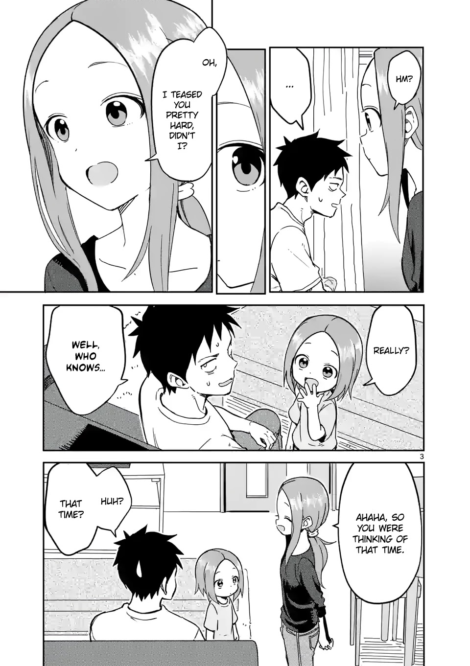 Karakai Jouzu no (Moto) Takagi-san Chapter 233 page 3 - Chapter 233