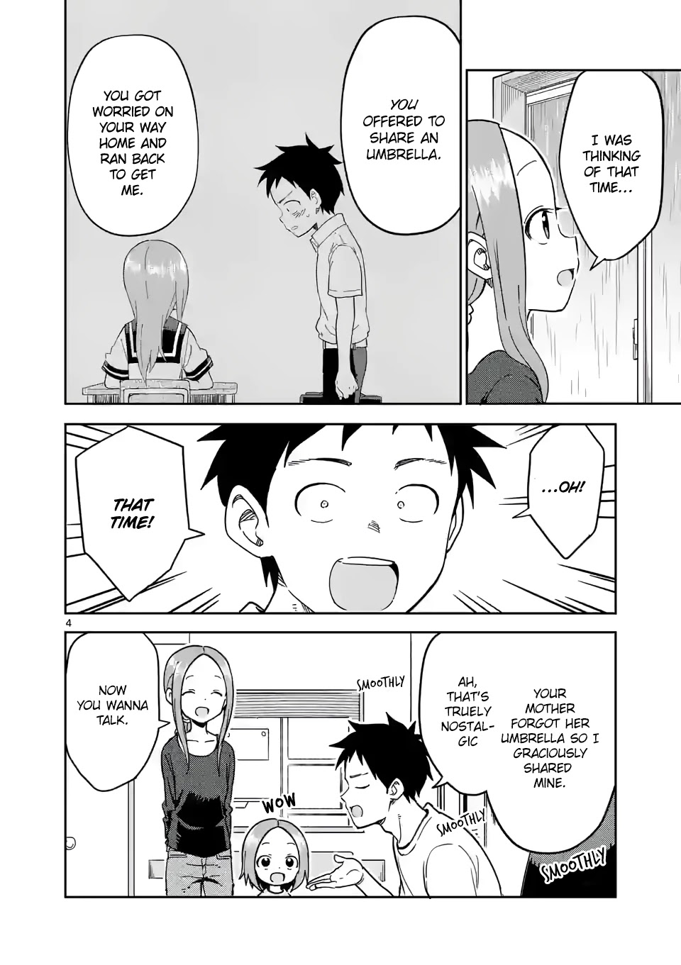 Karakai Jouzu no (Moto) Takagi-san Chapter 233 page 4 - Chapter 233