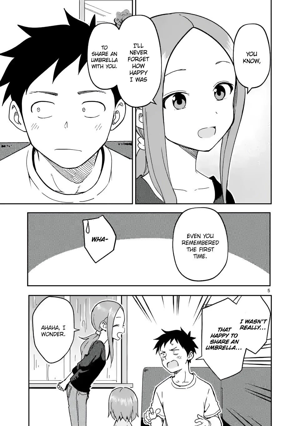 Karakai Jouzu no (Moto) Takagi-san Chapter 233 page 5 - Chapter 233