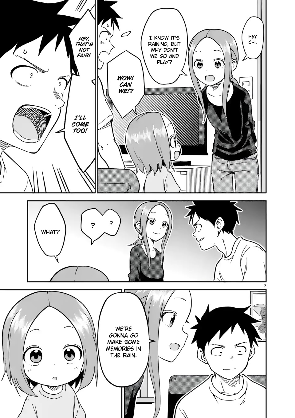 Karakai Jouzu no (Moto) Takagi-san Chapter 233 page 7 - Chapter 233