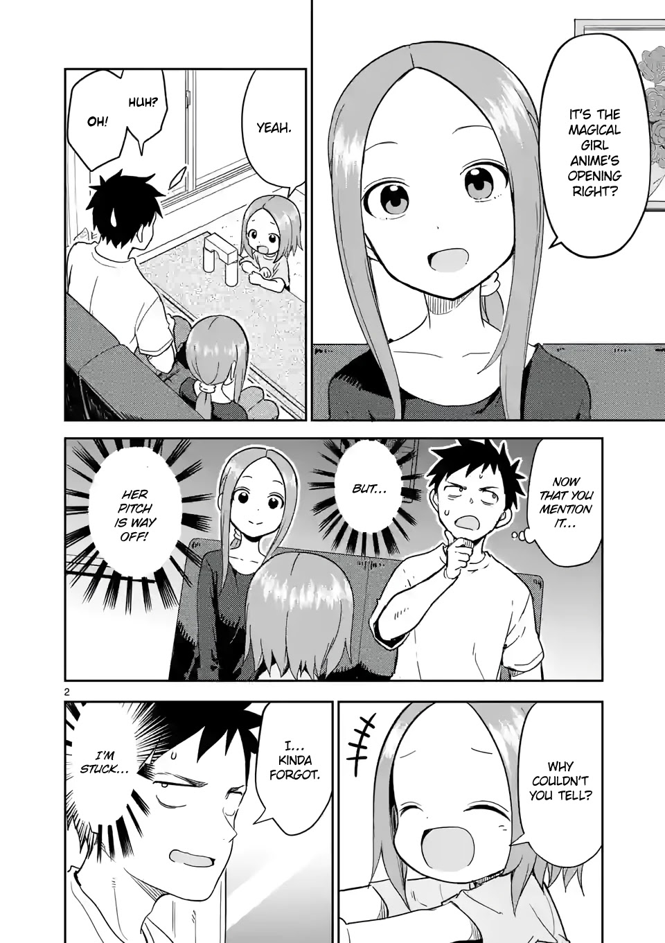 Karakai Jouzu no (Moto) Takagi-san Chapter 234 page 2 - Chapter 234