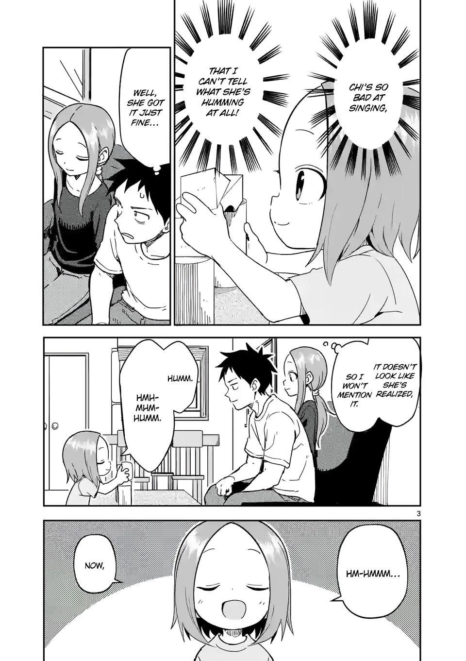 Karakai Jouzu no (Moto) Takagi-san Chapter 234 page 3 - Chapter 234