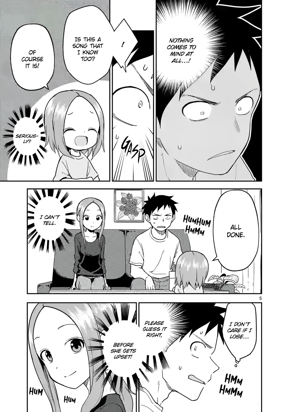 Karakai Jouzu no (Moto) Takagi-san Chapter 234 page 5 - Chapter 234
