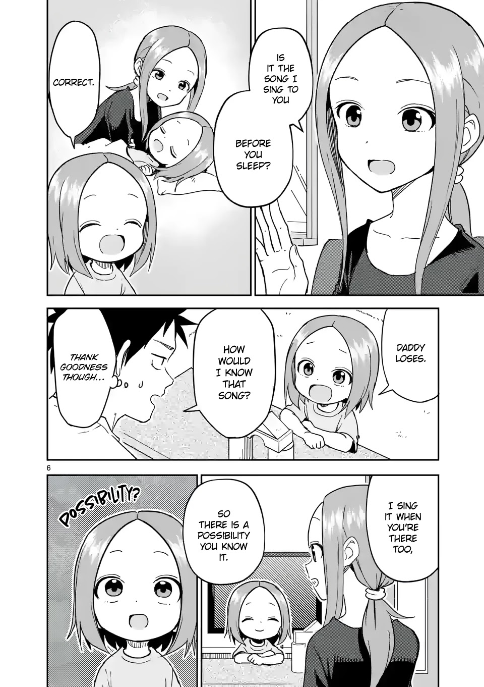 Karakai Jouzu no (Moto) Takagi-san Chapter 234 page 6 - Chapter 234