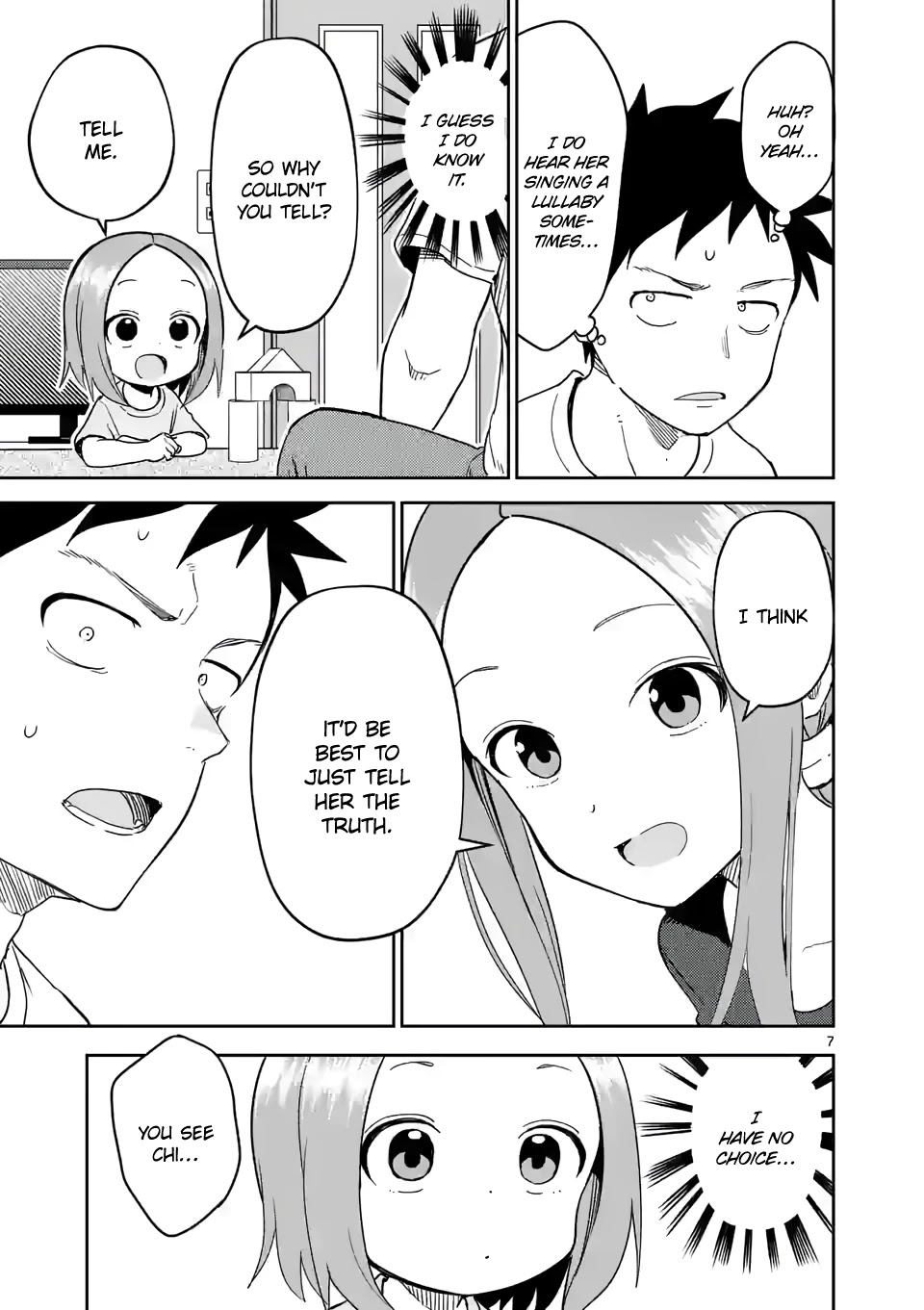 Karakai Jouzu no (Moto) Takagi-san Chapter 234 page 7 - Chapter 234