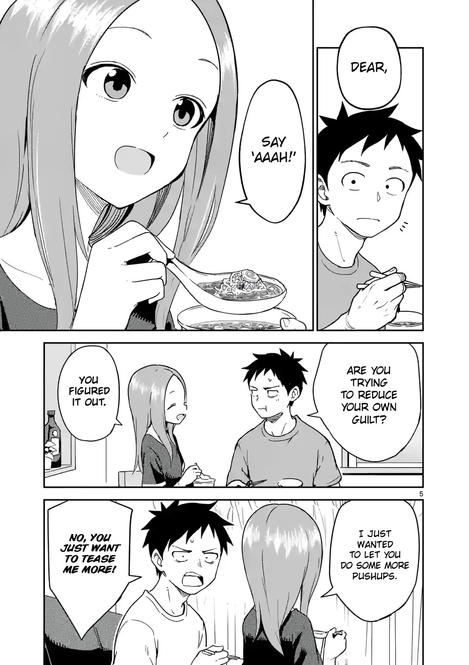 Karakai Jouzu no (Moto) Takagi-san Chapter 235 page 5 - Chapter 235