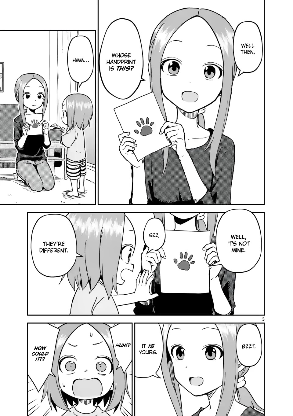 Karakai Jouzu no (Moto) Takagi-san Chapter 236 page 3 - Chapter 236