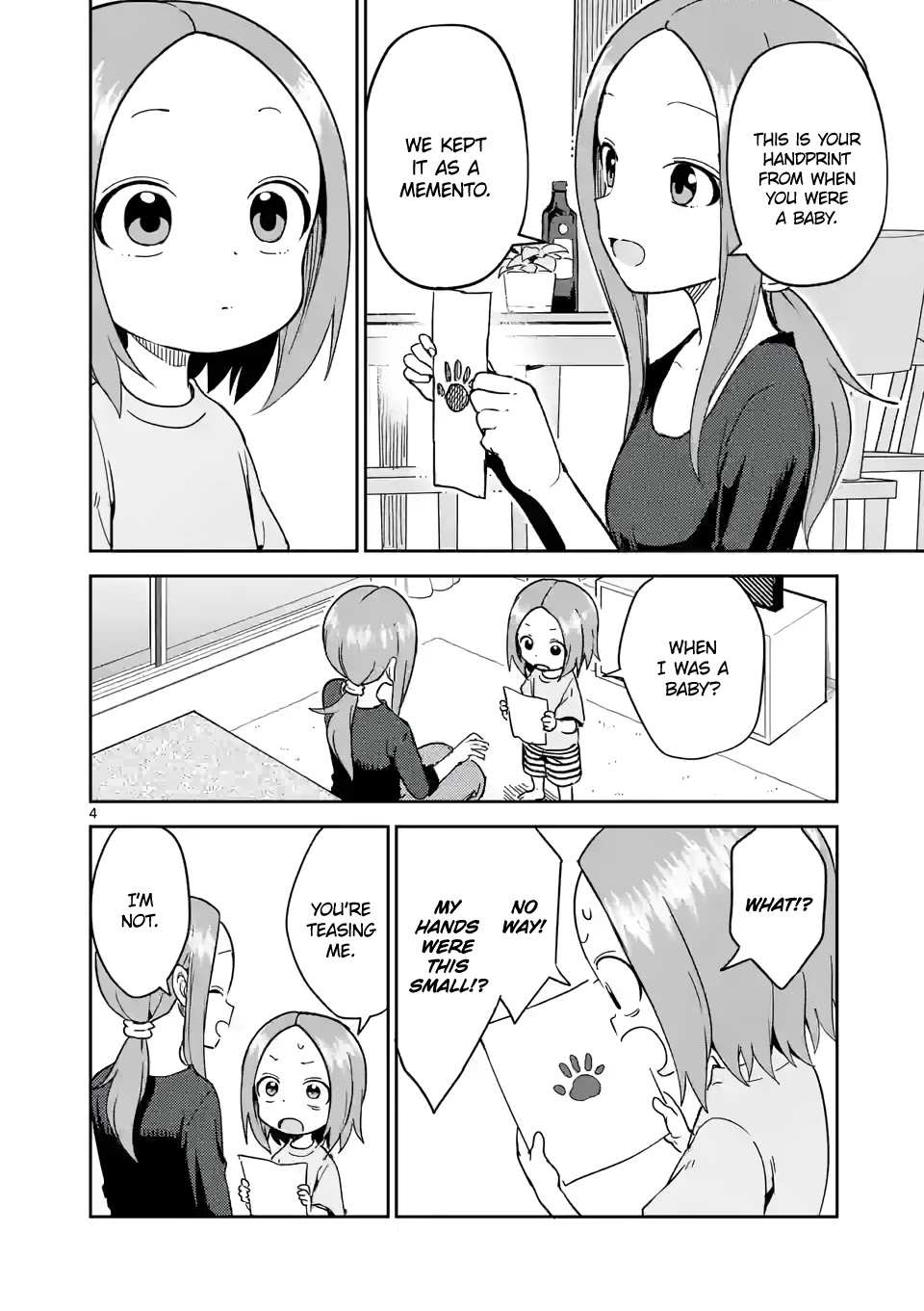 Karakai Jouzu no (Moto) Takagi-san Chapter 236 page 4 - Chapter 236