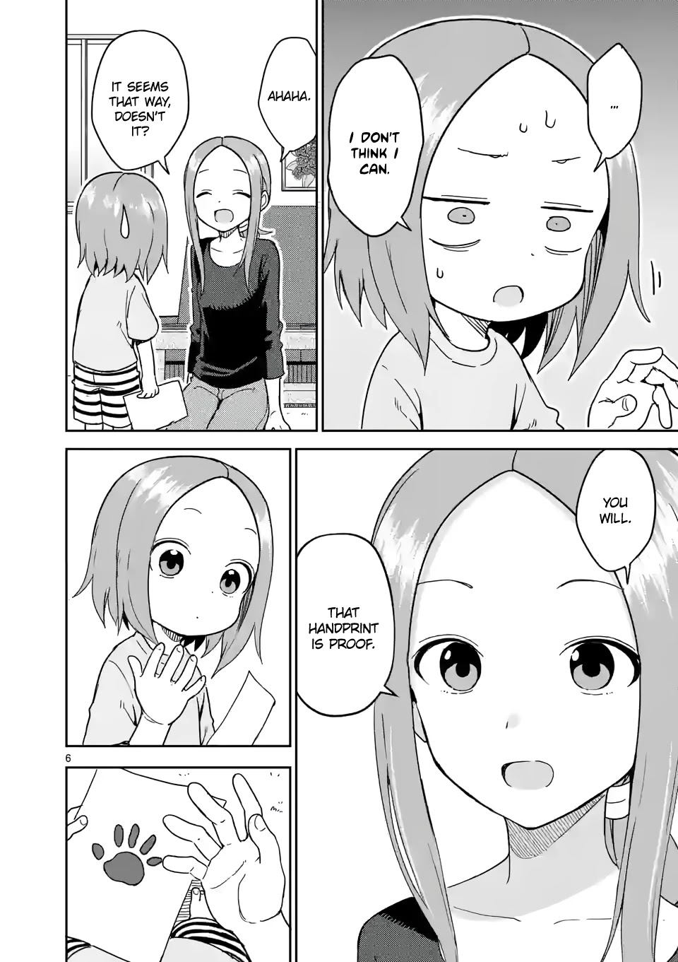Karakai Jouzu no (Moto) Takagi-san Chapter 236 page 6 - Chapter 236