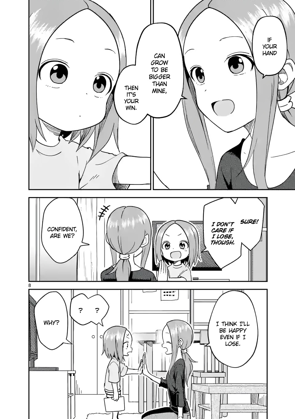 Karakai Jouzu no (Moto) Takagi-san Chapter 236 page 8 - Chapter 236
