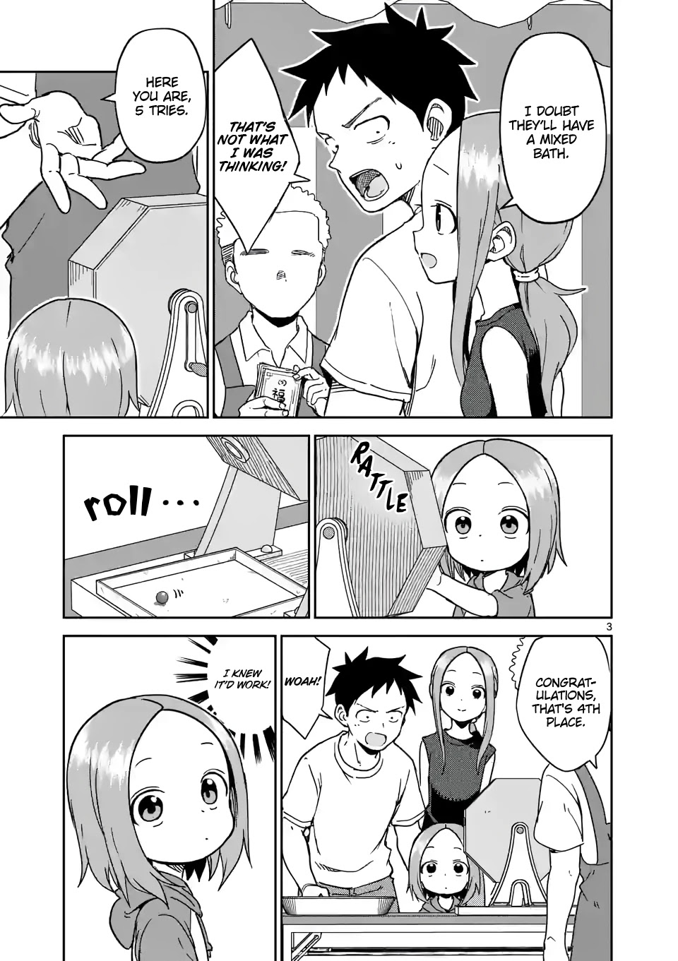 Karakai Jouzu no (Moto) Takagi-san Chapter 238 page 3 - Chapter 238