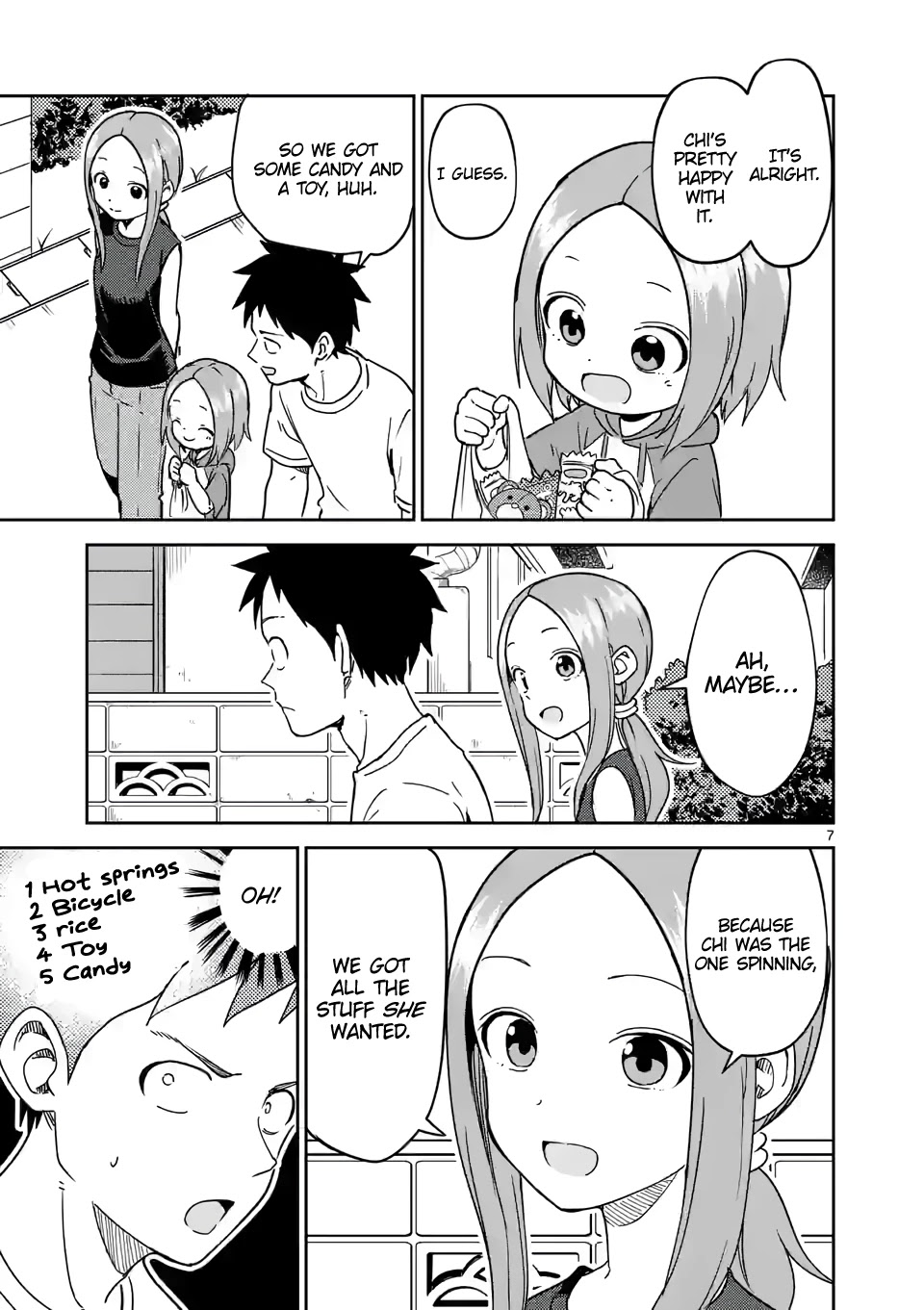Karakai Jouzu no (Moto) Takagi-san Chapter 238 page 7 - Chapter 238