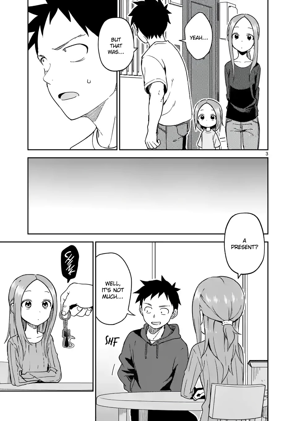 Karakai Jouzu no (Moto) Takagi-san Chapter 239 page 3 - Chapter 239