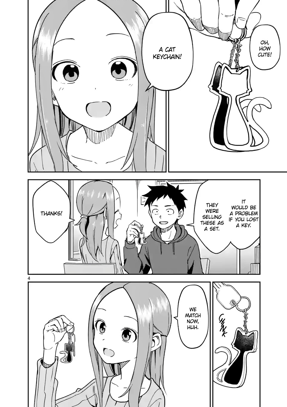 Karakai Jouzu no (Moto) Takagi-san Chapter 239 page 4 - Chapter 239