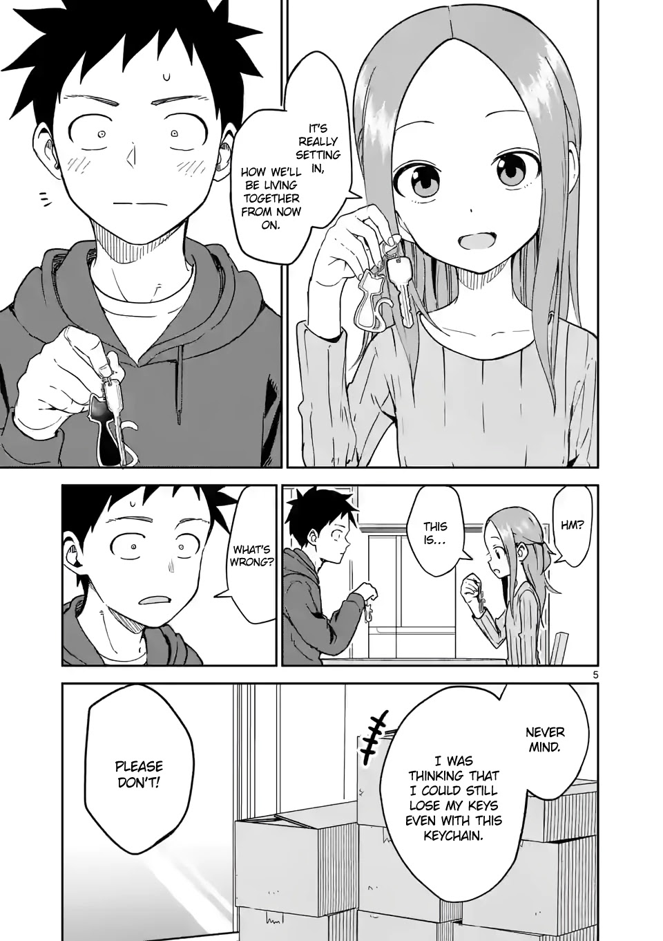 Karakai Jouzu no (Moto) Takagi-san Chapter 239 page 5 - Chapter 239