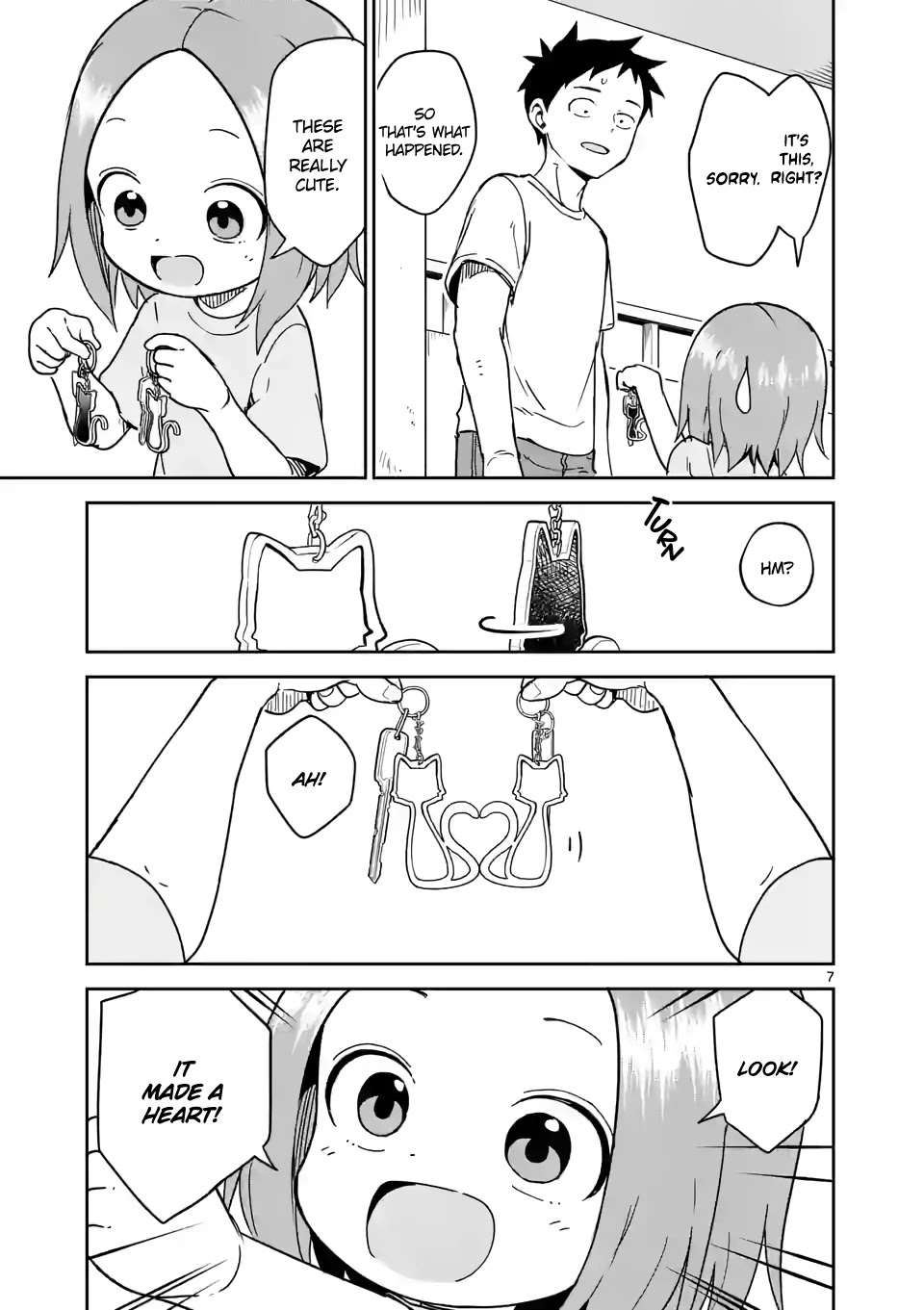 Karakai Jouzu no (Moto) Takagi-san Chapter 239 page 7 - Chapter 239
