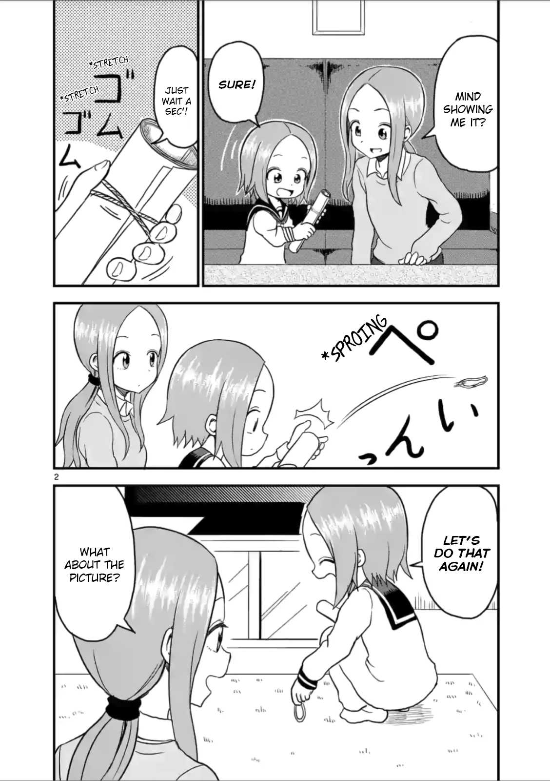 Karakai Jouzu no (Moto) Takagi-san Chapter 24 page 2 - Chapter 24
