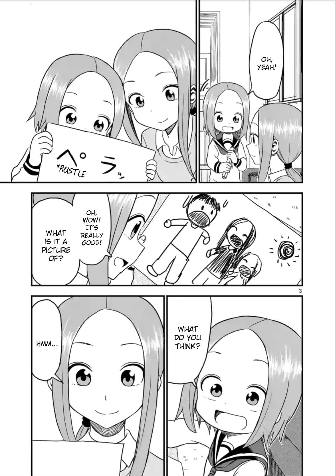 Karakai Jouzu no (Moto) Takagi-san Chapter 24 page 3 - Chapter 24