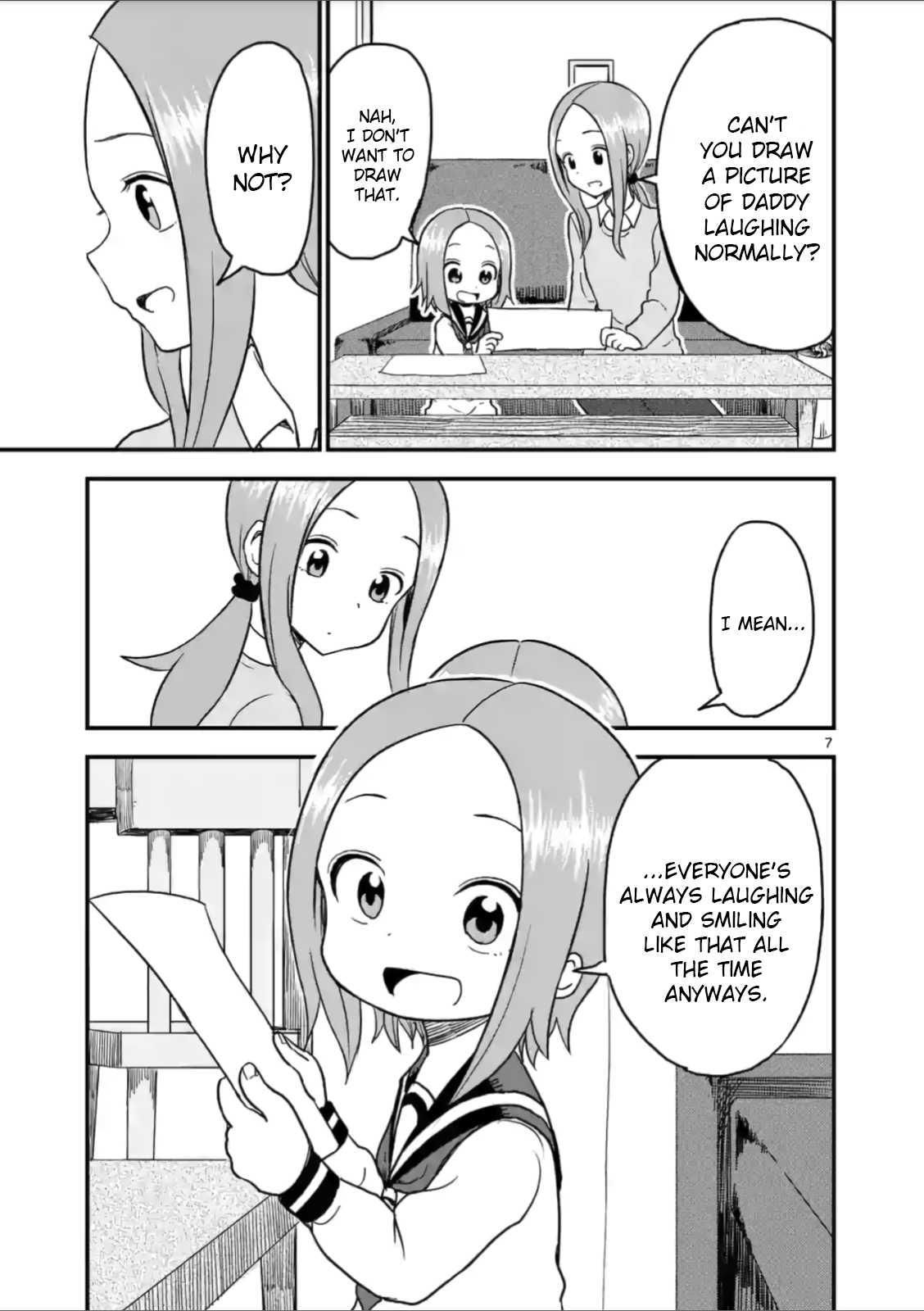 Karakai Jouzu no (Moto) Takagi-san Chapter 24 page 7 - Chapter 24