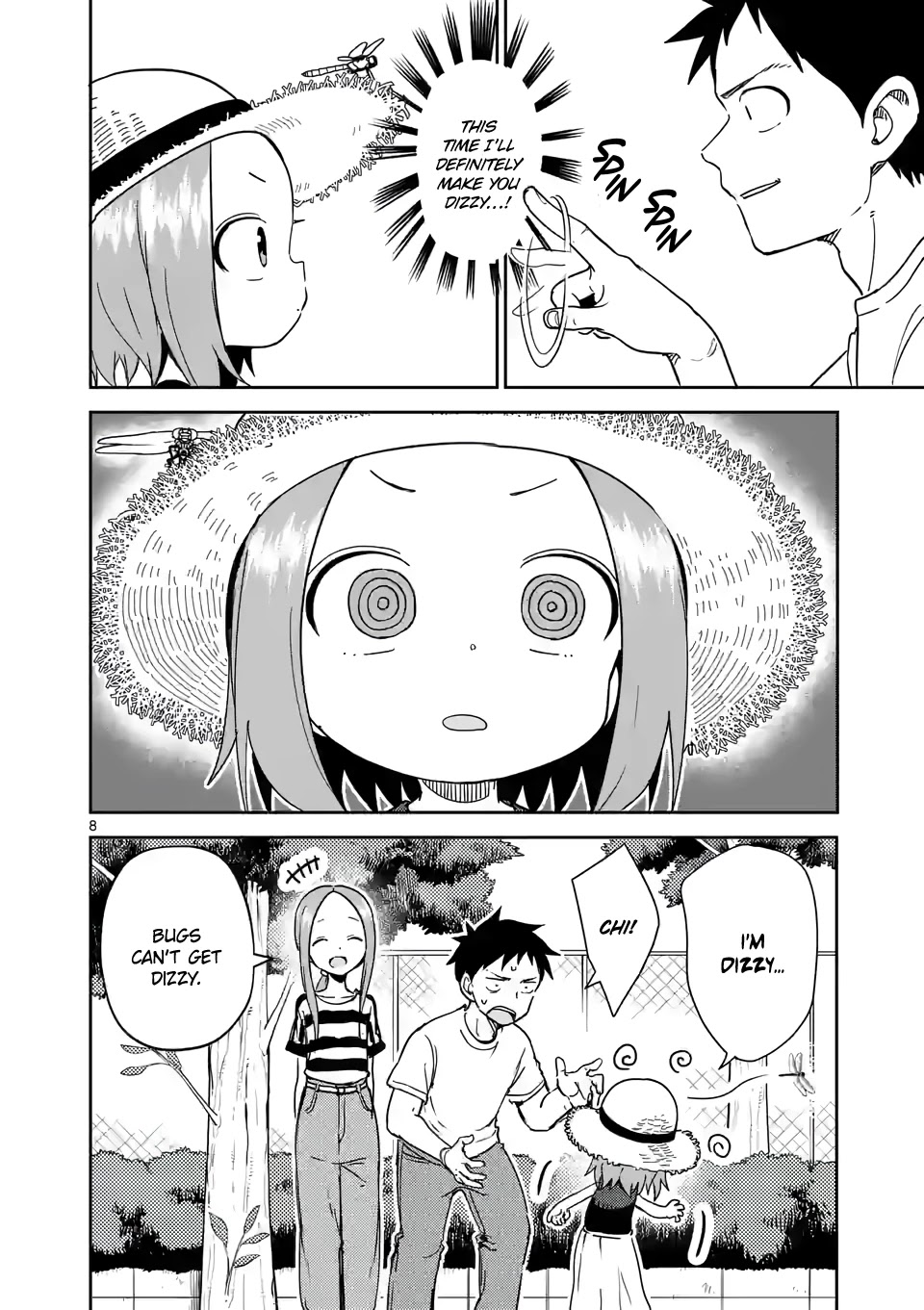 Karakai Jouzu no (Moto) Takagi-san Chapter 240 page 8 - Chapter 240