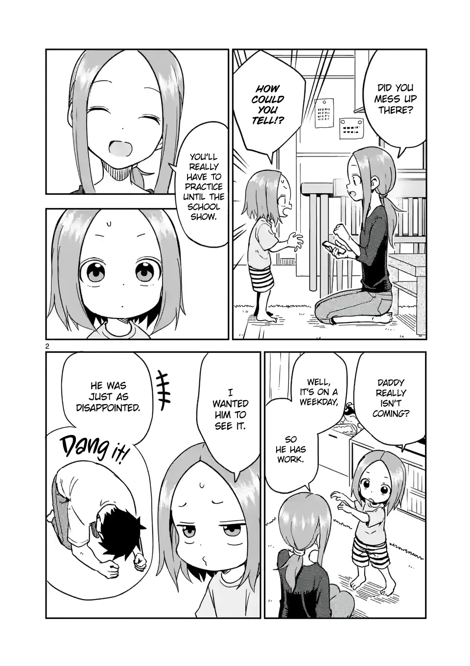 Karakai Jouzu no (Moto) Takagi-san Chapter 241 page 2 - Chapter 241