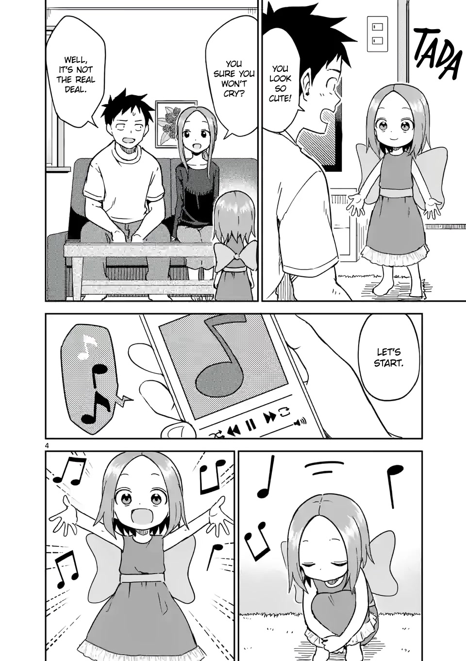 Karakai Jouzu no (Moto) Takagi-san Chapter 241 page 4 - Chapter 241