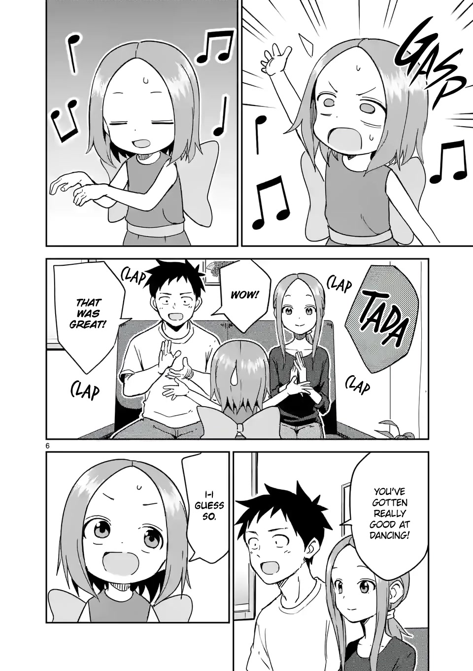 Karakai Jouzu no (Moto) Takagi-san Chapter 241 page 6 - Chapter 241