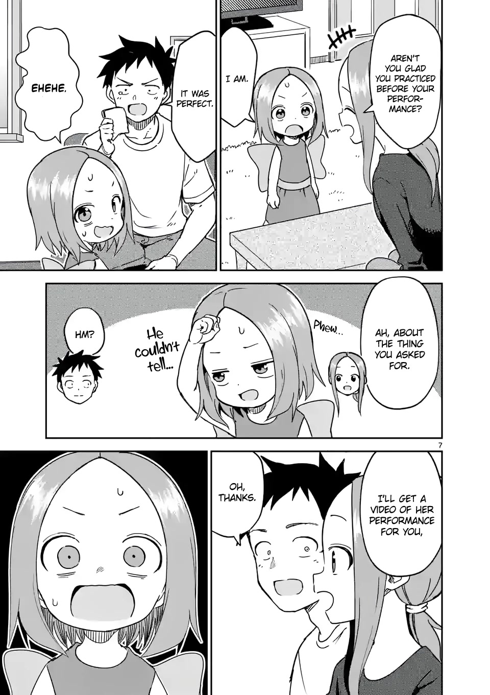 Karakai Jouzu no (Moto) Takagi-san Chapter 241 page 7 - Chapter 241