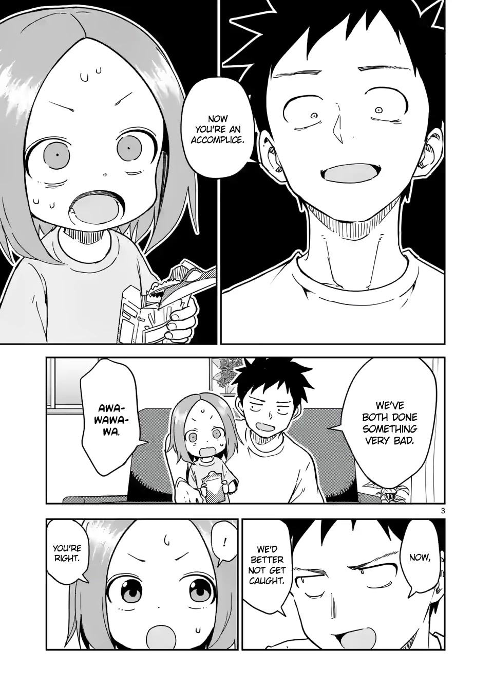 Karakai Jouzu no (Moto) Takagi-san Chapter 242 page 3 - Chapter 242