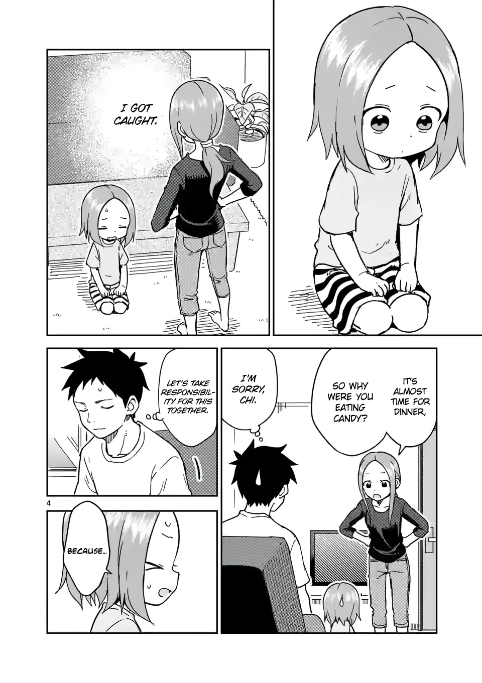 Karakai Jouzu no (Moto) Takagi-san Chapter 242 page 4 - Chapter 242